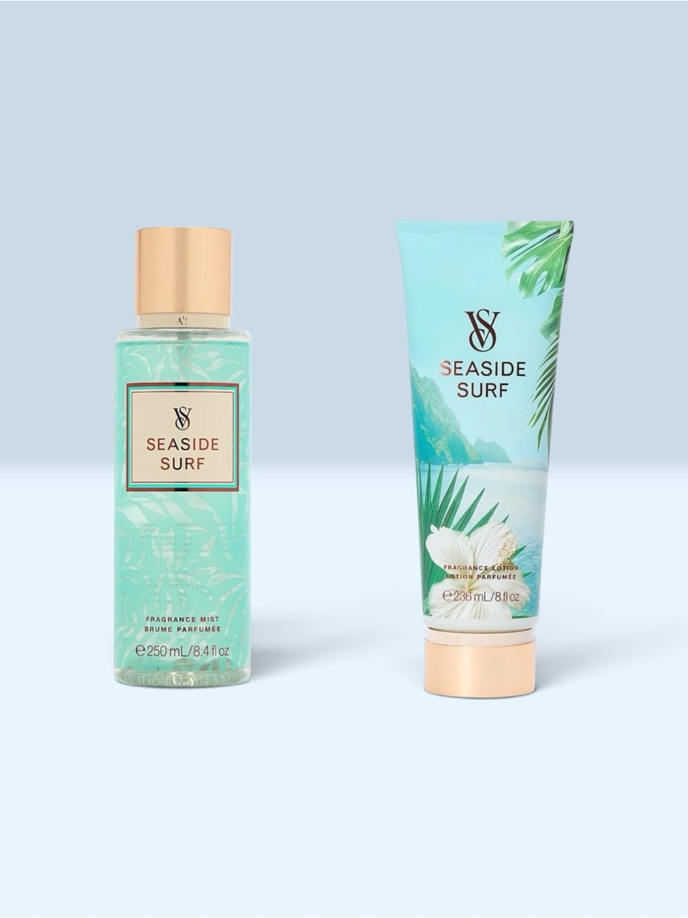 Victoria's Secret SEASIDE SURF Fragrance Mist and Lotion